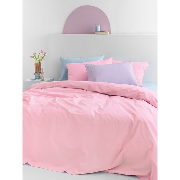 Σεντόνι Υπέρδιπλο mix & Match Etoile Blush Χωρίς Λάστιχο