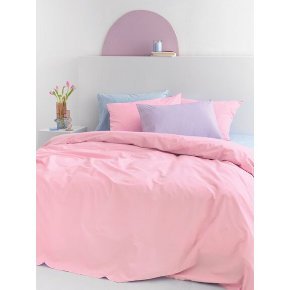 Σεντονι King Size mix & Match Etoile Blush