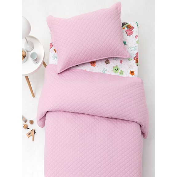 Σετ Κουβερλί King Size 260x240 Jenn Pink