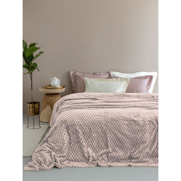 Κουβέρτα Fleece 160x220 Aster Beige