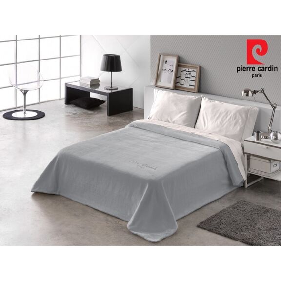 ΚΟΥΒΕΡΤΑ ΥΠΕΡΔΙΠΛΗ 220X240 PIERRE CARDIN NANCY STER 545 GREY(51)