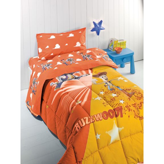 Πάπλωμα Μονό Disney 170x270 toy Story Arancio