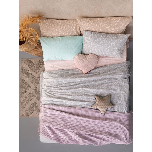 Παπλωματοθηκη Υπέρδιπλη 240x250 Confetti  Aqua
