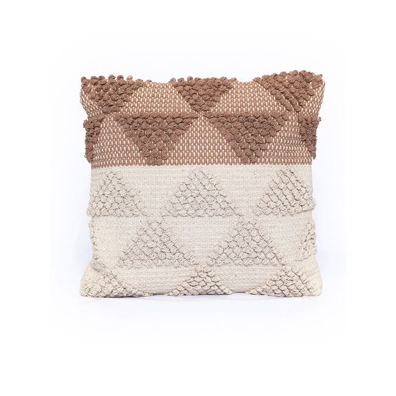 Διακοσμητική Μαξιλαροθήκη Home Décor 45x45 Troi Brown