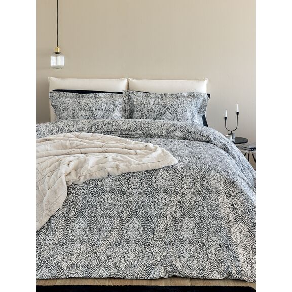 Σετ Παπλωματοθήκη Υπέρδιπλη ivy 240x250 Is803