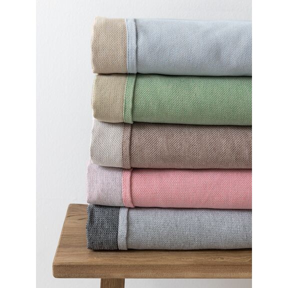 Διακοσμητικη Μαξιλαροθηκη 55x55 Oba/2 Pink/grey