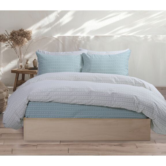 Παπλωματοθήκη Υπέρδιπλη Σετ 3τμχ. 240x230cm nef-nef homeware barsol Βαμβάκι
