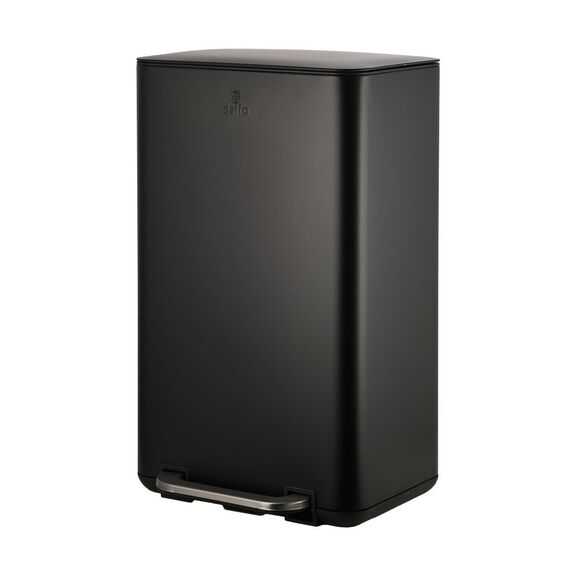 Estia Καδος Απορριματων Cubic Soft Close 30lt Μαυρος