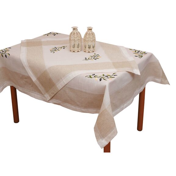 Τραπεζομάντηλο 140x180 viopros dinner ideas 3711 - Πορτοκαλί