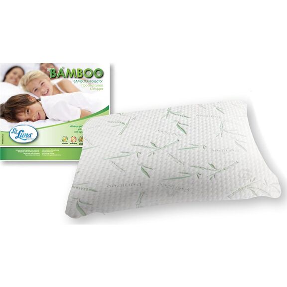Ζεύγος Προστατευτικές Μαξιλαροθήκες 50x70cm la Luna Bamboo (no Waterproof) ​ Laluna [Product / Color] [Product / Synthesis]