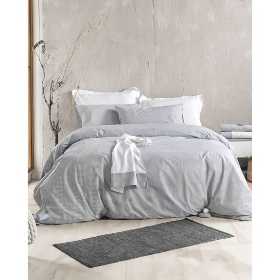 Sinclair Γκρι - σετ Σεντονια Next King Size (260x280)