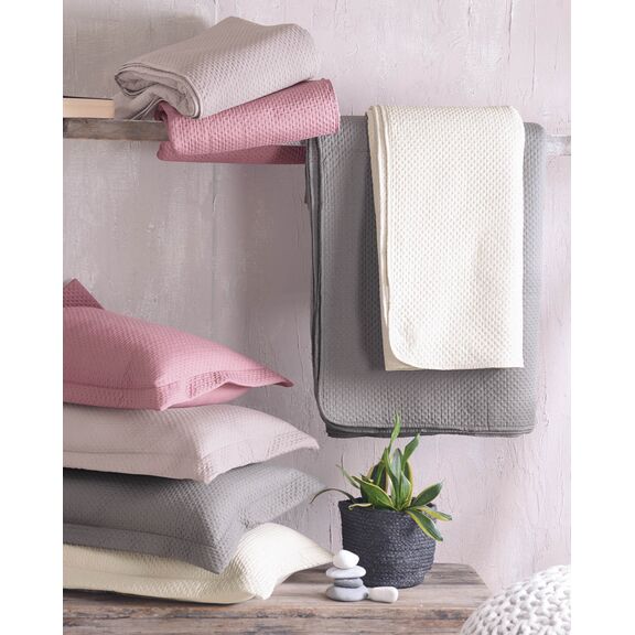 Allure Μπεζ - σετ Κουβερλι King Size (240x250)