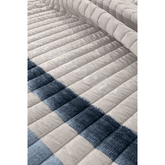 Κουβερλί Santiago Denim 220x240 guy Laroche  100% Microsuede