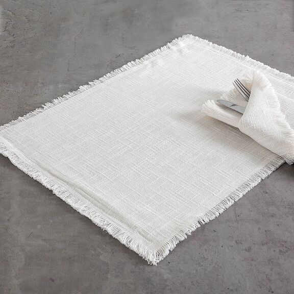 Merit - Τραπεζομαντηλο off White Σουπλα (35χ50)