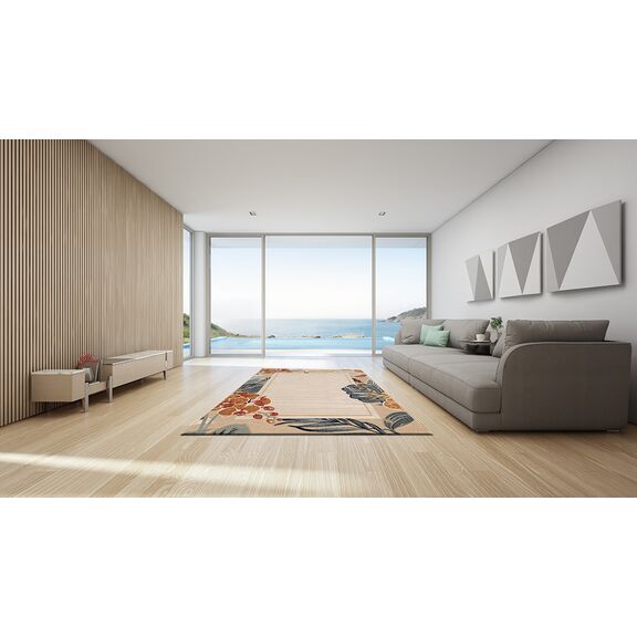Χαλι Garden 65240n - 153x230   με το Mέτρο
