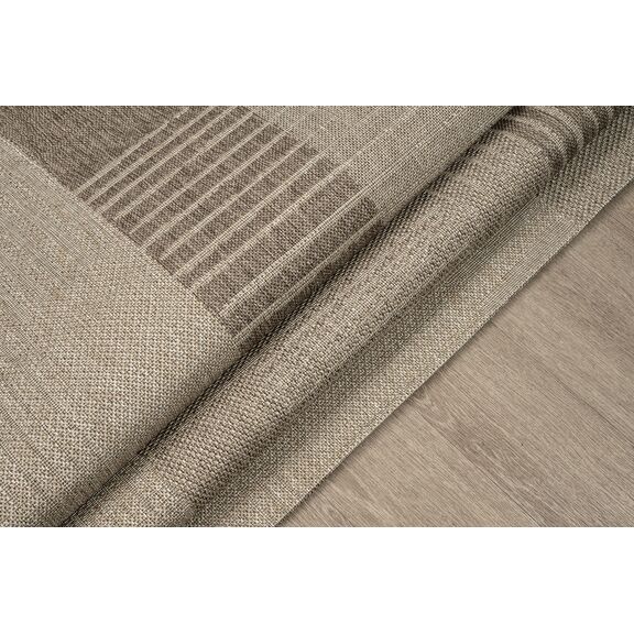Χαλι Ethnik  20706c Brown/caramel Beige - 160x230   με το Mέτρο