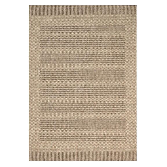 Χαλι Ethnik  203607c Brown/caramel Beige - 200x285   με το Mέτρο