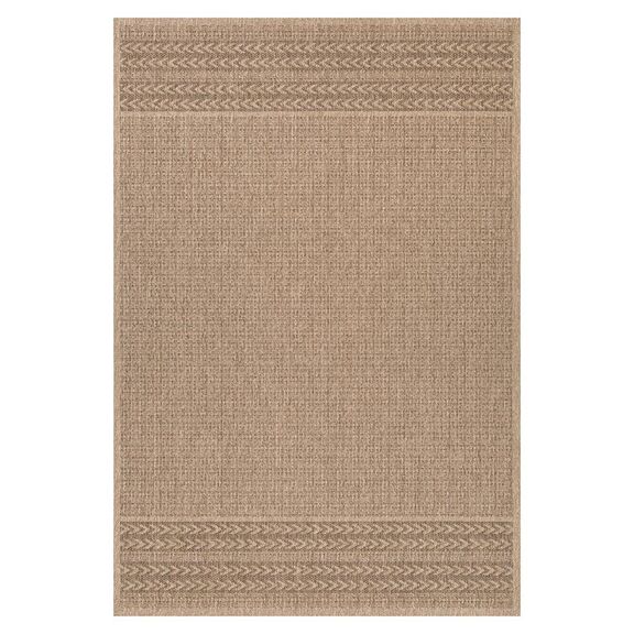 Χαλι Ethnik  20364c Brown/caramel Beige - 070x140   με το Mέτρο