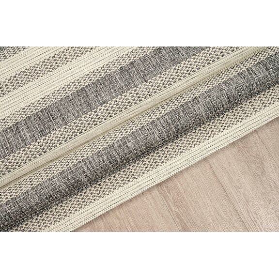 Χαλι Ethnik  8223d Grey-Ecru - 070x140   με το Mέτρο