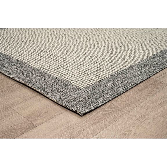 Χαλι Ethnik  9825d Grey-Ecru - 160x230   με το Mέτρο