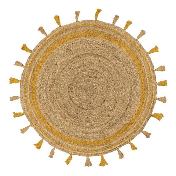 Χαλι Delhi Χειροποιητο Nat.yellow Me003 - 120x120   με το Mέτρο