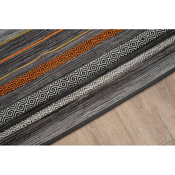 Χαλι Antique Kilim  Χειροποιητο 5090 Grey - 133x190   με το Mέτρο