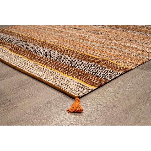 Χαλι Antique Kilim  Χειροποιητο 6080 Beige - 160x230   με το Mέτρο
