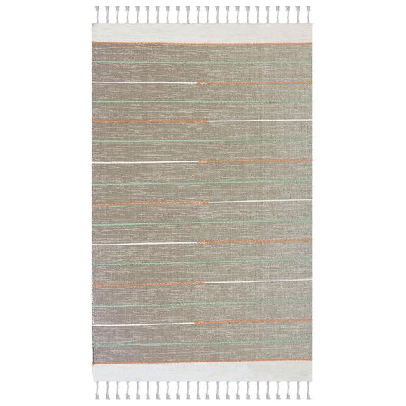 Χαλι Ribella Χειροποιητο 500 L.grey - 133x190   με το Mέτρο