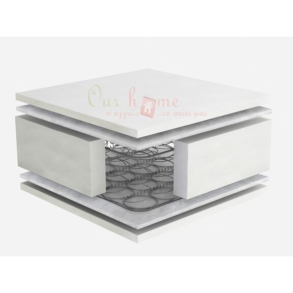 Στρώμα Ύπνου Διπλό Ορθοπεδικό Dunlopillo Confort Range Simple 200x190x19 cm (Πλάτος 191-200 cm)