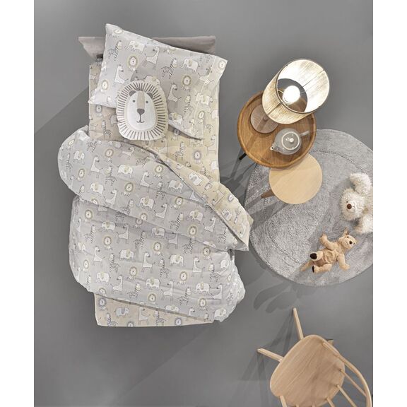 Σετ Σεντόνια 3τμχ zoo 165x250 guy Laroche  100% Cotton