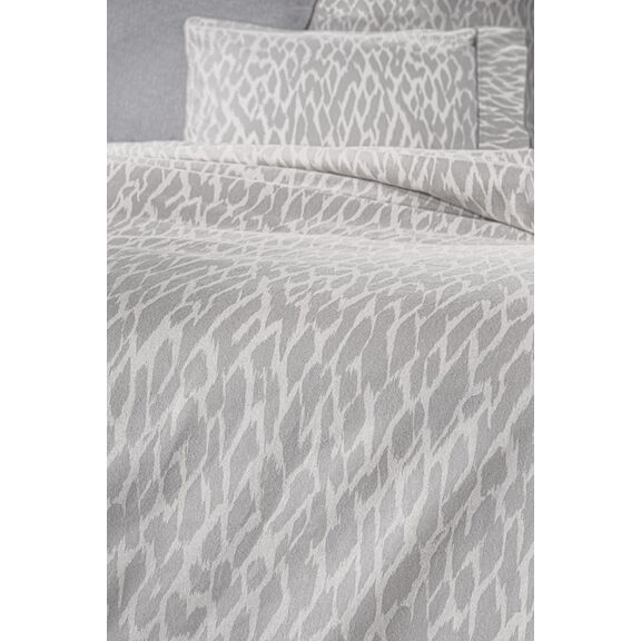 Σετ 3τμχ Σεντόνια Magma Silver Flannel 170x265 guy Laroche  100% Cotton Flannel