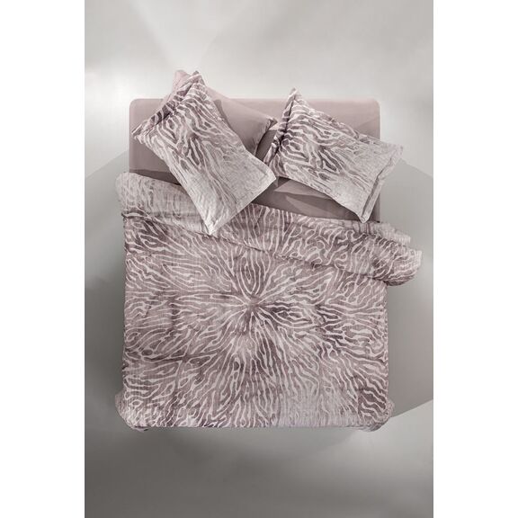 Παπλωματοθήκη Relievo Dusty Pink 225x245 guy Laroche  top Μicrosuede / Bottom Βαμβάκι