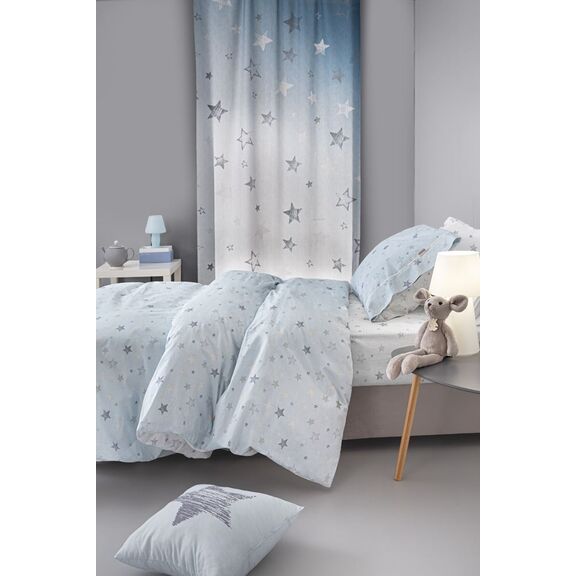 Σετ 2τμx. Παιδικής Παπλωματοθήκης Orin sky 165x225 guy Laroche Light Blue 100% Cotton