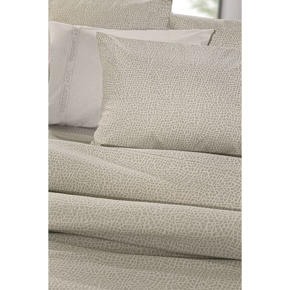 Σετ 3τμχ Παπλωματοθήκη Mira Cement Flannel 225x245 guy Laroche  100% Cotton Flannel