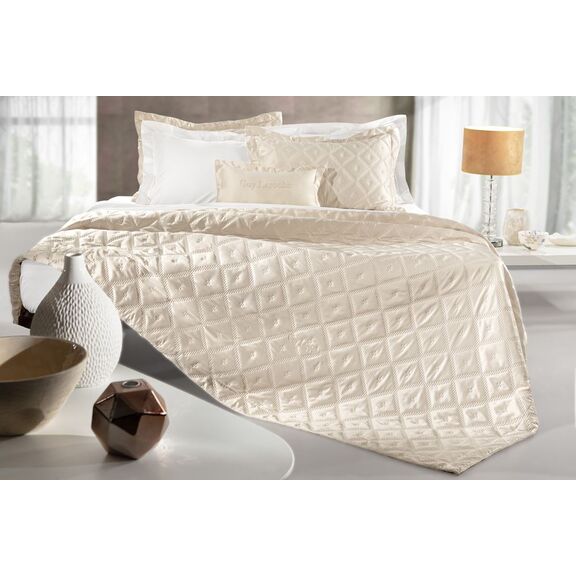 Σετ 3τμχ Κουβερλί Fiera Sand 240x250 guy Laroche  100% Microsatin