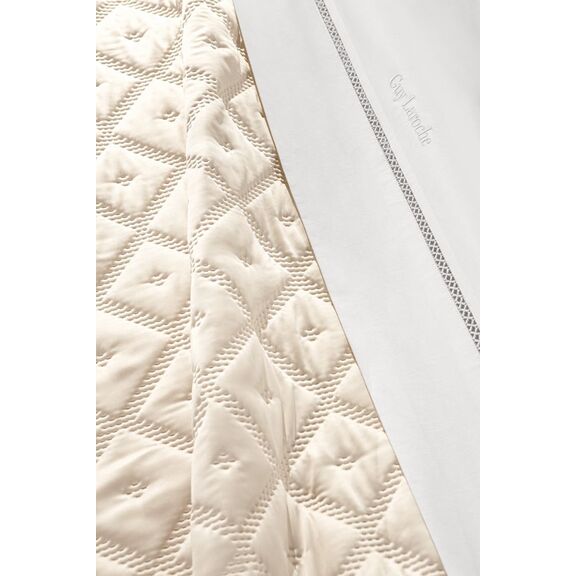 Σετ 3τμχ Κουβερλί Fiera Sand 240x250 guy Laroche  100% Microsatin