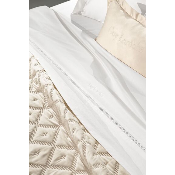 Σετ 3τμχ Κουβερλί Fiera Sand 240x250 guy Laroche  100% Microsatin