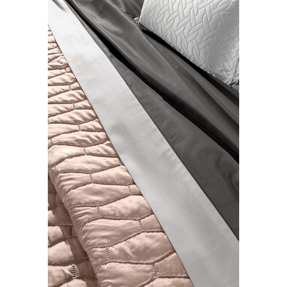 Σετ 3τμχ Κουβερλί art Amethyst 240x250 guy Laroche  100% Microsatin
