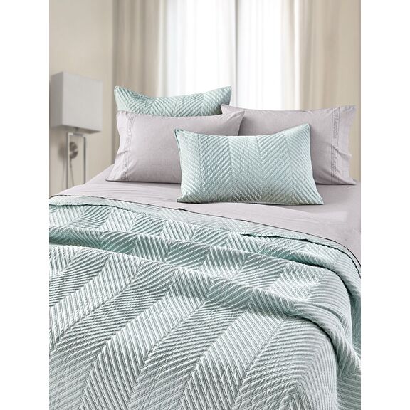 Σετ 2τμχ Κουβερλί Bone Mint 220x240 guy Laroche  100% Fine Microfiber
