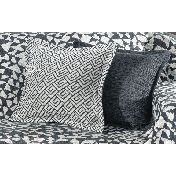 Διακοσμητικό Μαξιλαράκι do-ma-no Anthracite 50x50 guy Laroche  65% Chenille / 25% Cotton -15% Polyester