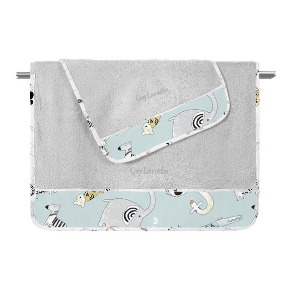 Σετ 2τμχ Βρεφικές Πετσέτες Zootopia Aqua guy Laroche  100% Cotton