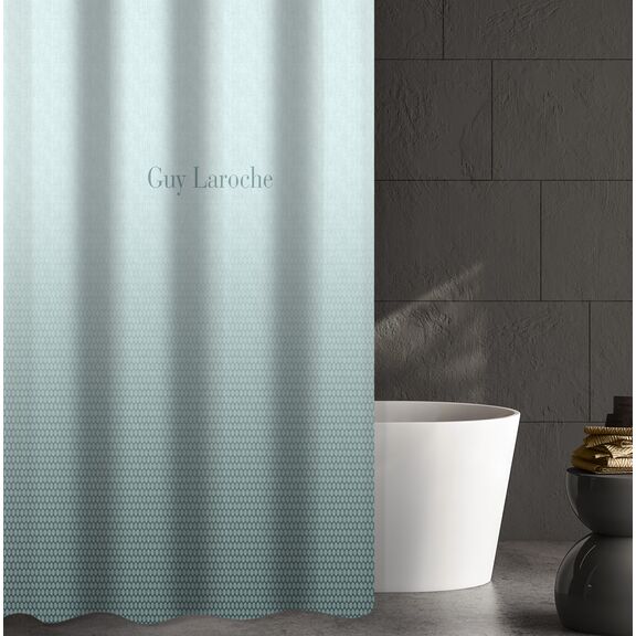 Κουρτίνα Μπάνιου Christy Aqua Grey 240x185 guy Laroche  100% Polyester, Water Repellant