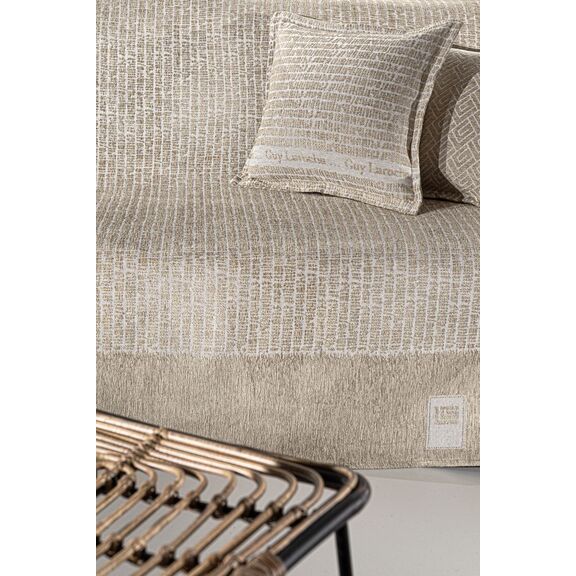 Ριχτάρι Parfait Natural Τριθέσιου Καναπέ 180x300 guy Laroche  25% Cotton-55% Acrylic -20% Polyester