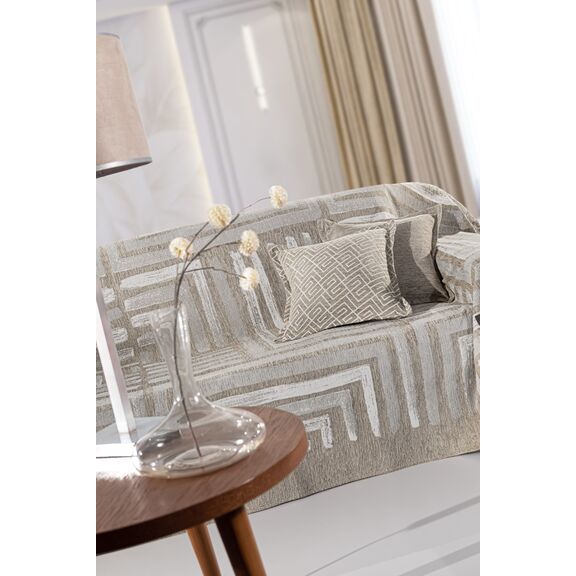Ριχτάρι Dali Natural 180x150 (Πολυθρόνου) guy Laroche  37% Cotton-21%polyester-42% Acrylic