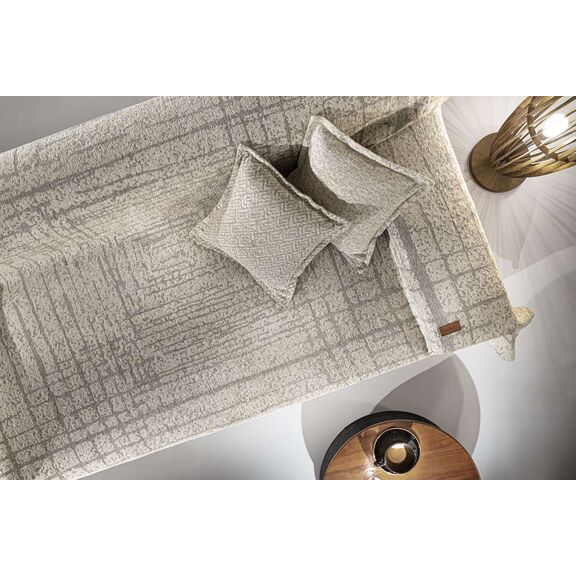 Ριχτάρι Monte Sand 3θέσιος 180χ300 guy Laroche  37% Cotton-21%polyester-42% Acrylic