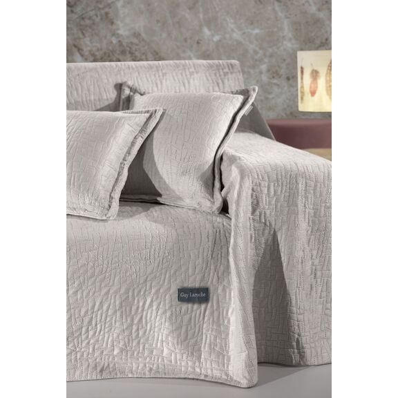 Σετ 2τμχ. Ριχτάρι Avon Elephant 170x300 με Διακοσμητικό Μαξιλαράκι 45x45 guy Laroche  100% Polyester