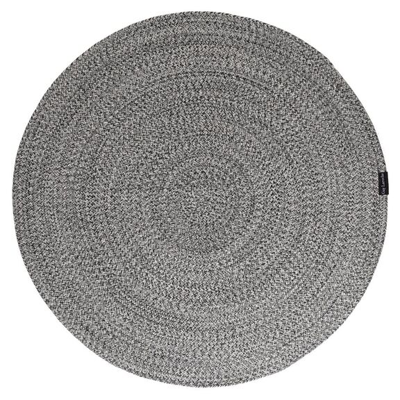 Στρογγυλό Χαλί Pulse Grey 110εκ. guy Laroche  100% Cotton Braided