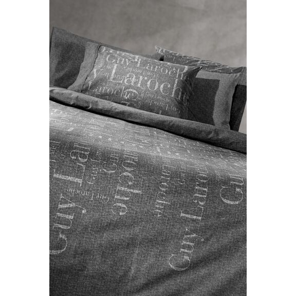 Σετ 3τμχ Παπλωματοθήκη Brand Carbon Flannel 225x245 guy Laroche  100% Cotton Flannel