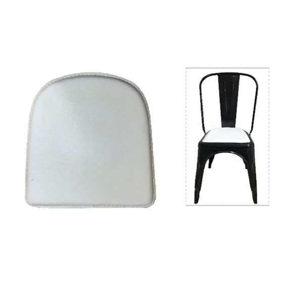 Relix Κάθισμα Καρέκλας, pvc Άσπρο (Μαγνητικό)