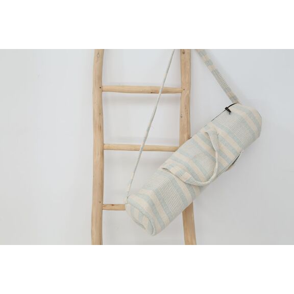 Τσάντα Γυμναστικής Yoga mat bag Grey and White (15x15x68) Soulworks 0610006